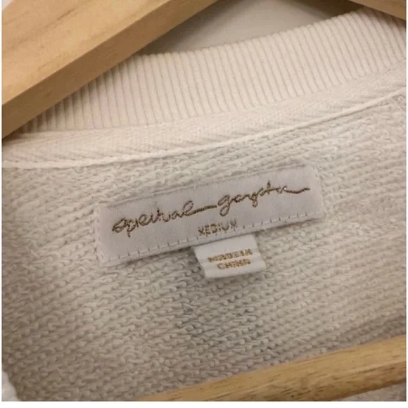 Womens white PELOTON Pullover size medium - Picture 2 of 2